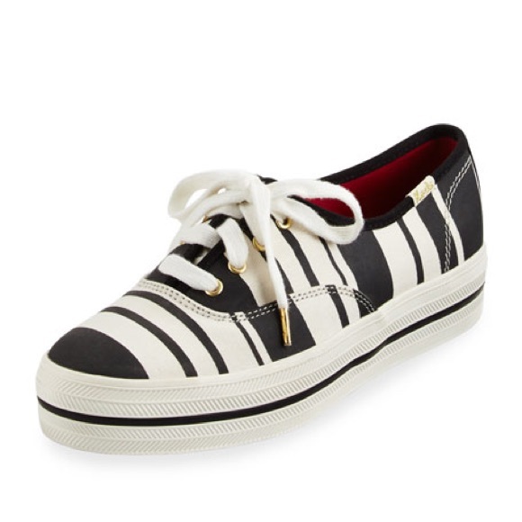 striped keds